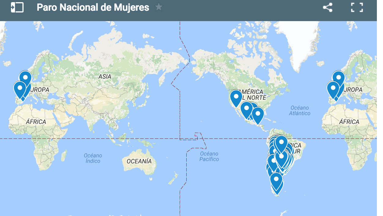 De las redes a las calles: #NiUnaMenos en el mundo